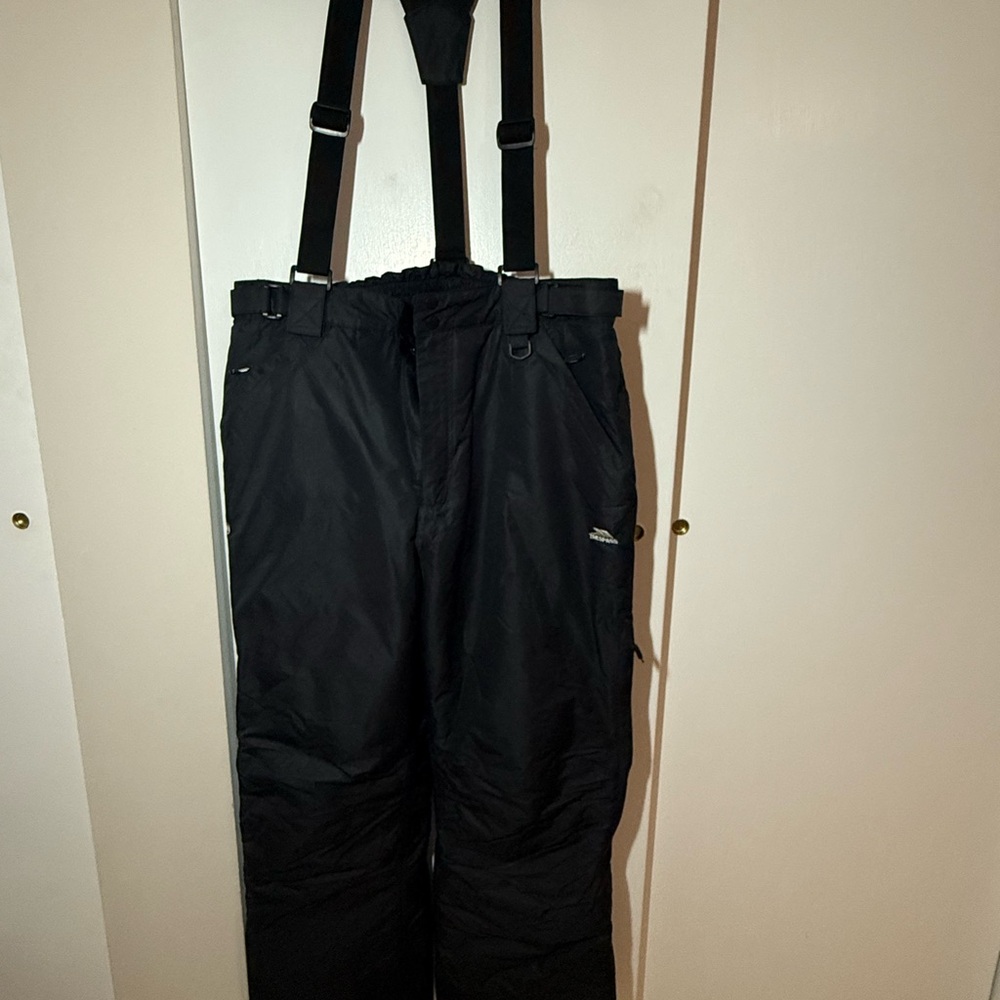 Trespass Charcoal Snow Pants with Straps